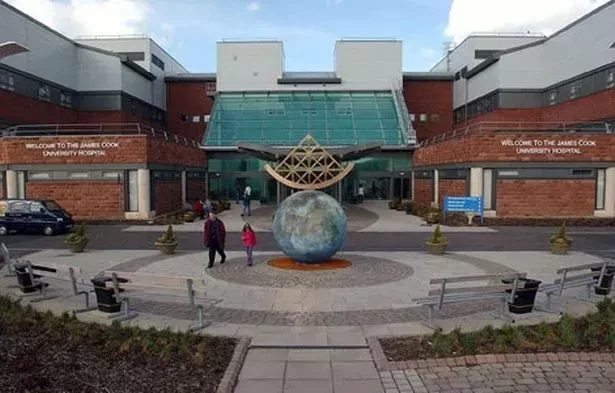 James Cook University Hospital entrance